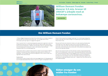 william-demant-fonden-web-page