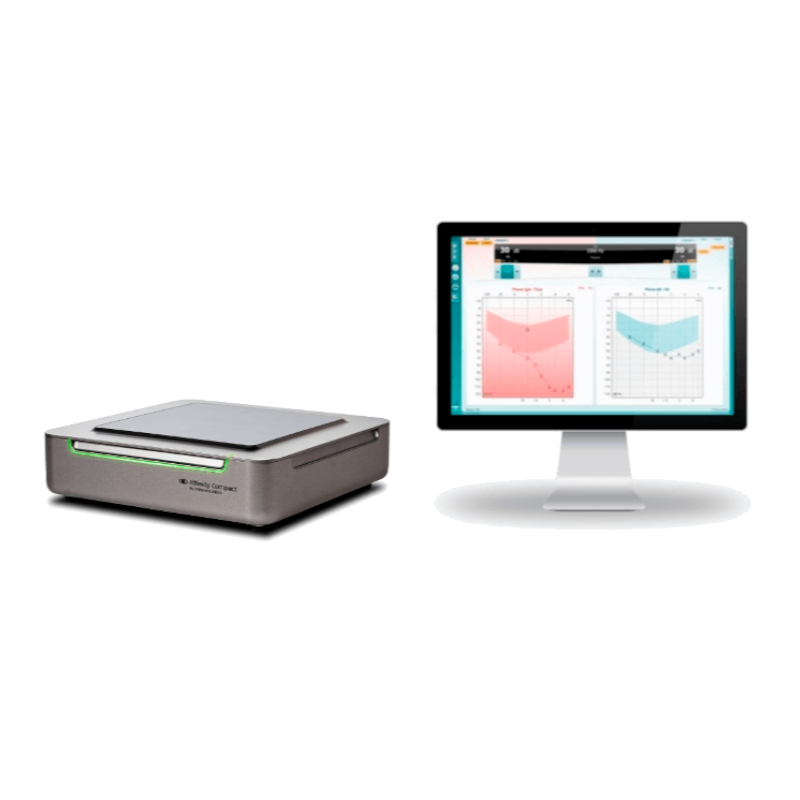 Affinity Compact und ein Computer mit geöffnetem Programm