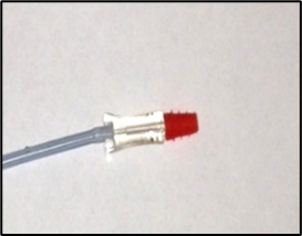 An insert earphone with an OAE tip