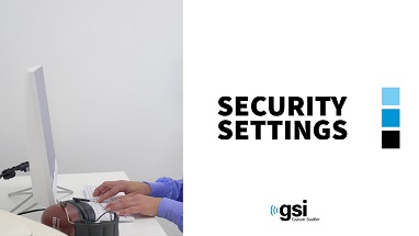 GSI AMTAS Pro Security Settings