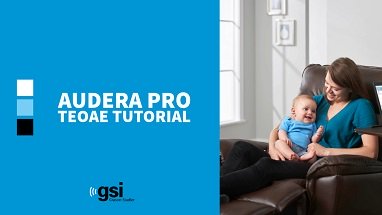 Audera Pro TEOAE Tutorial