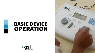 GSI 18 Basic Device Operation Video
