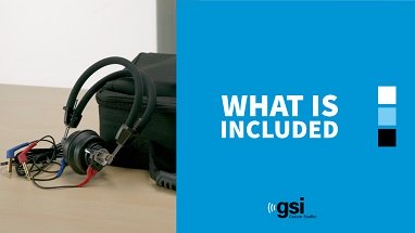 What is Included with GSI 18 Video
