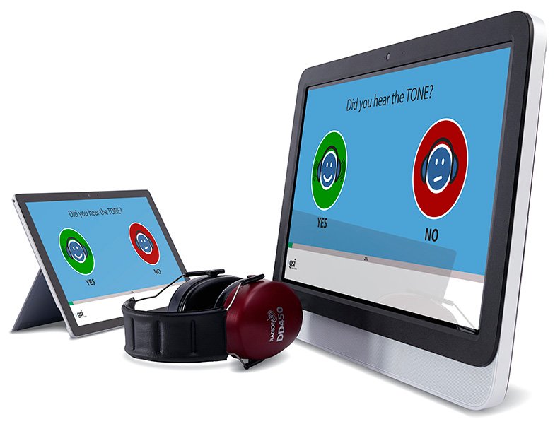 AMTAS Flex and AMTAS Pro automated audiometry solutions from Grason-Stadler