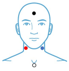 cVEMP Electrode Placement
