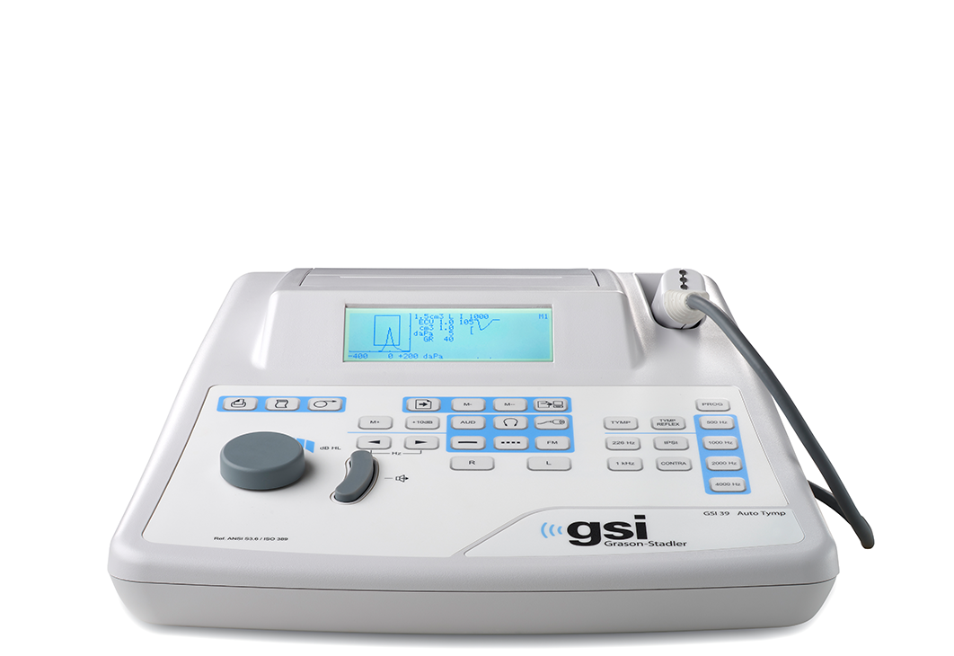 aparato de audiometría - timpanómetro