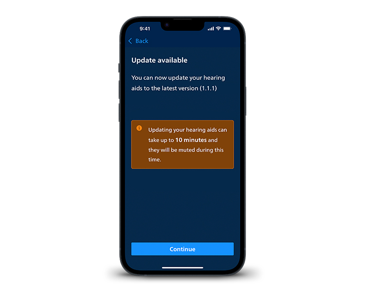 philipshearlink2app232updateavailableiphone14plusbezel750x600px