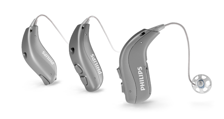 Open-fit hearing aids are a type of hearing aid that sits behind the ear and has a thin tube or receiver in the ear canal. 