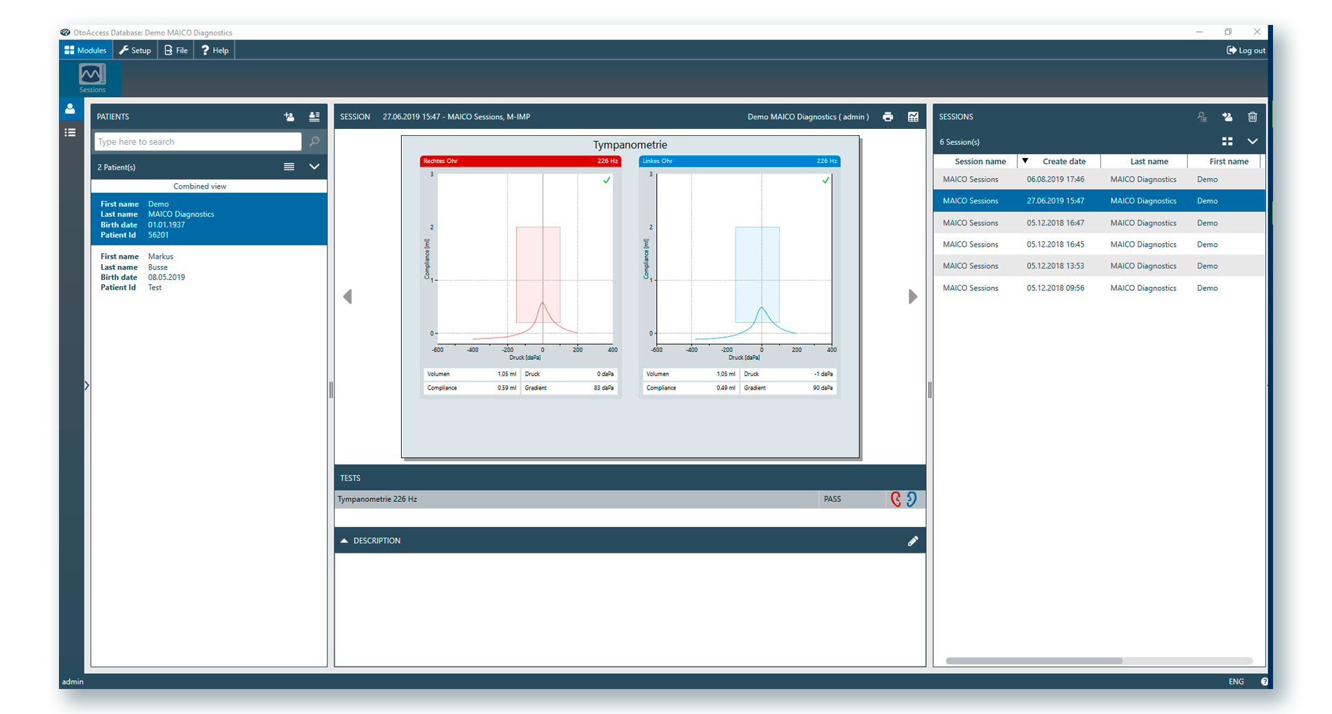otoaccess-database-screenshot