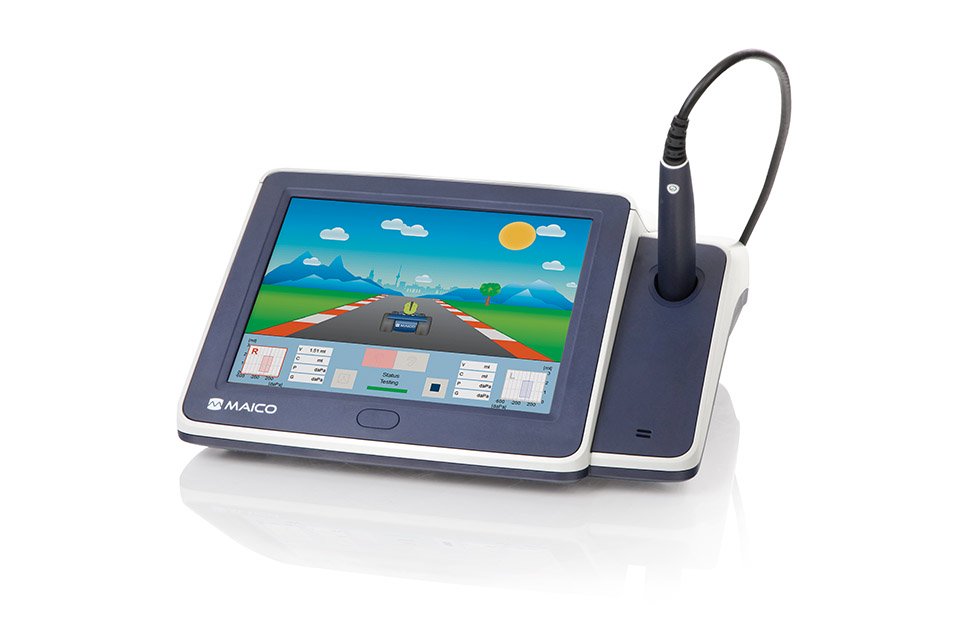 touchtymp racecar tympanometer for children