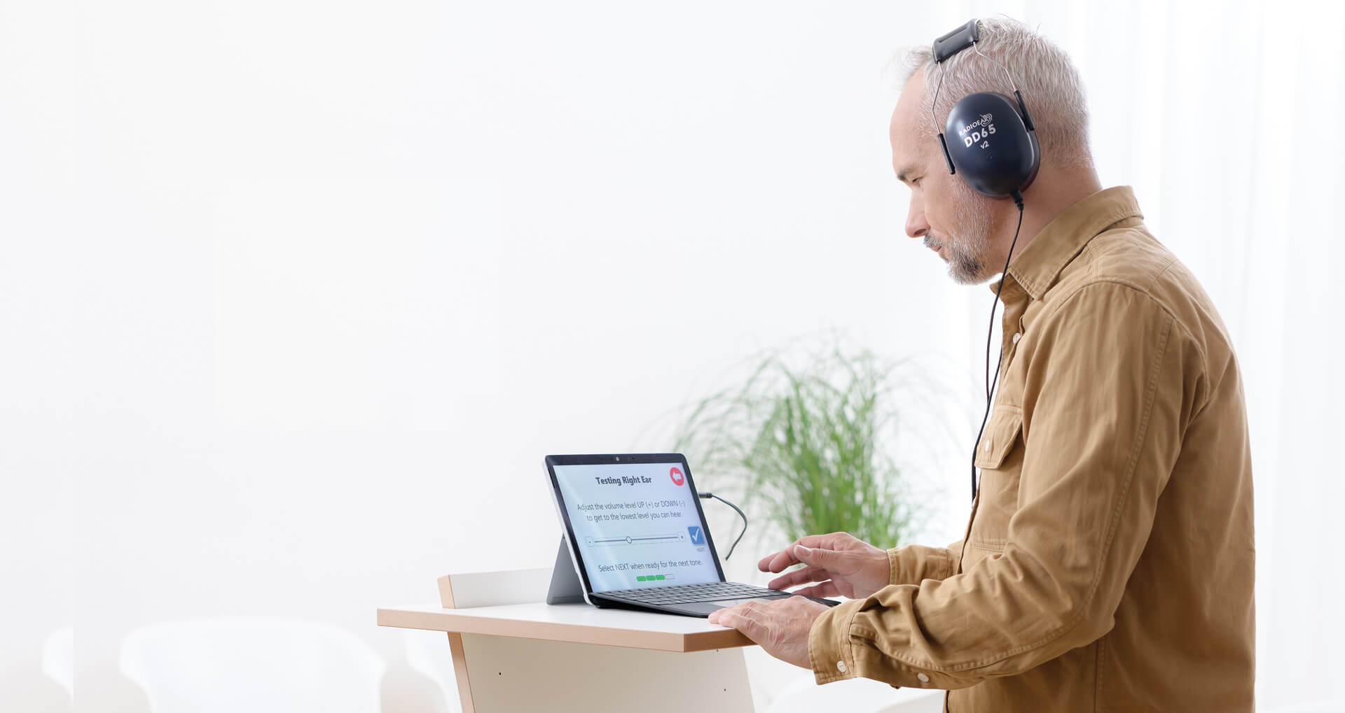 Kiosk - Hearing Screening Tablet