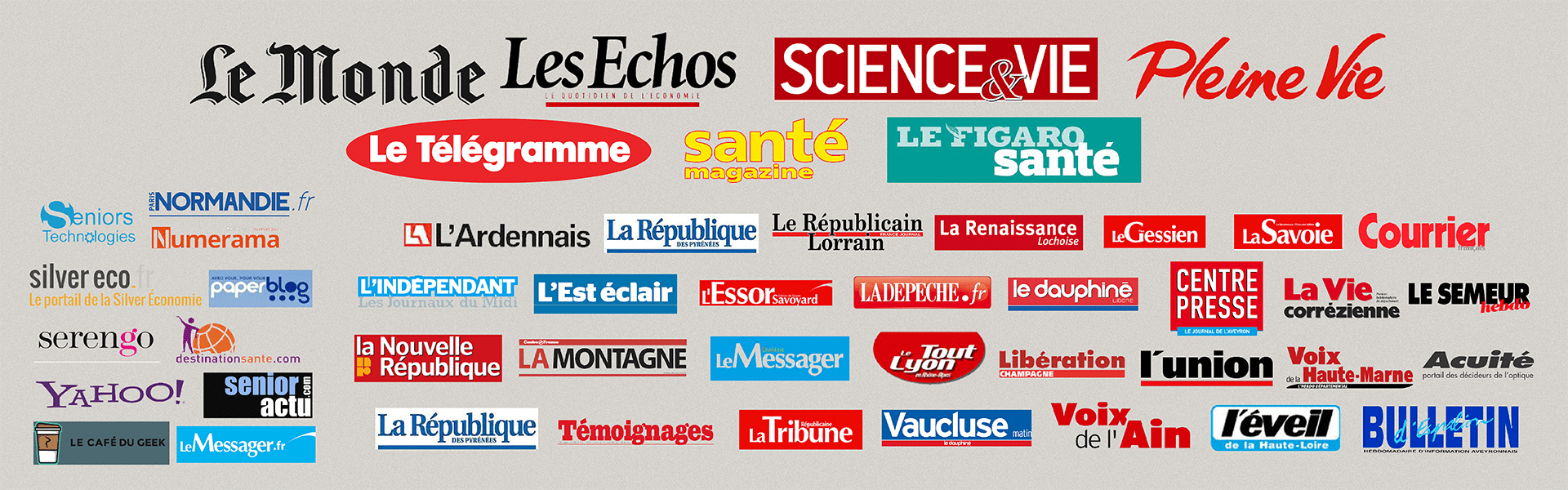 liste logos non exhaustive des journaux et magazines