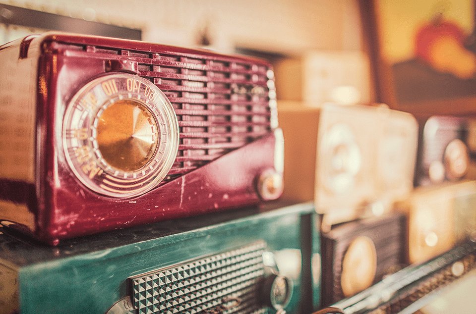 vieille radio vintage