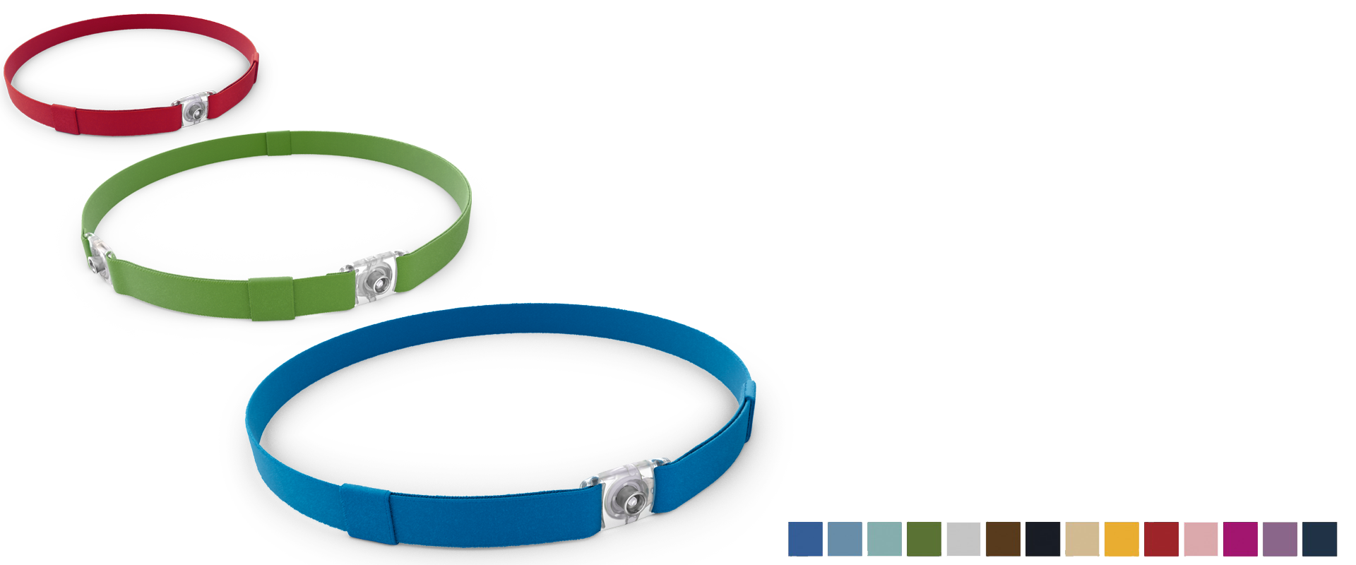 the Ponto Softband colours