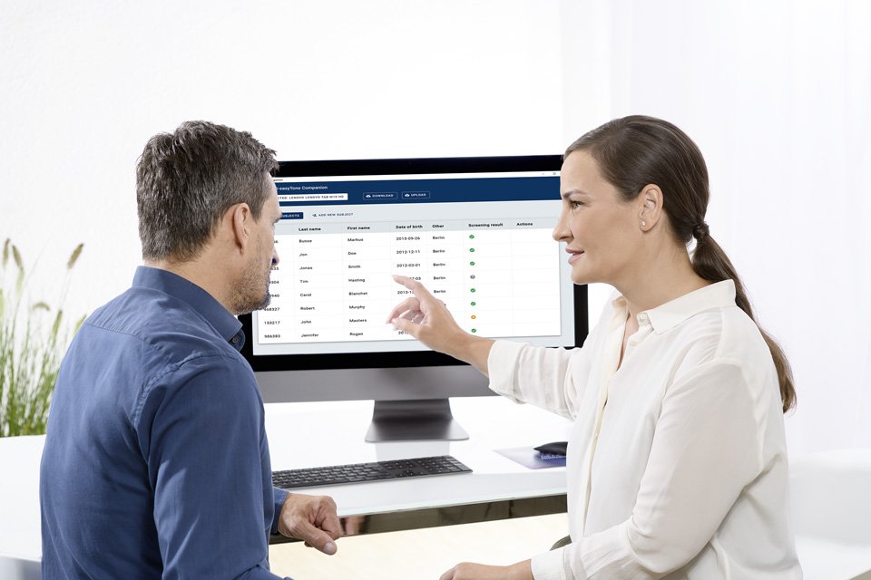 MA 42 report with MAICO Sessions PC Software