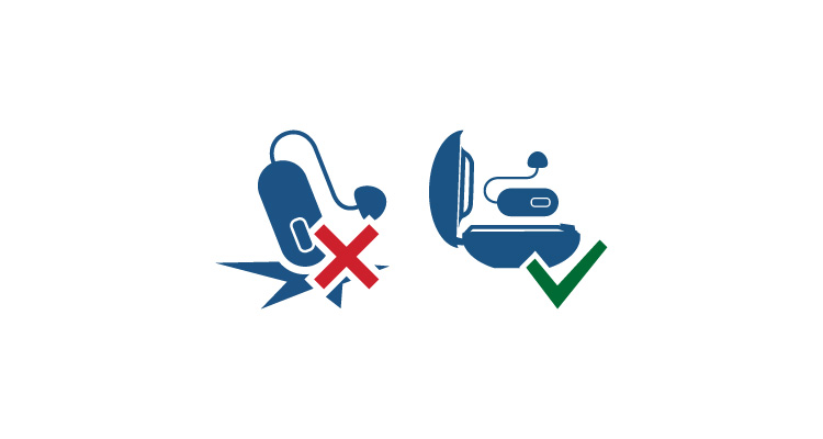 보청기 수명을 극대화하는 단순한 요령. 바닥에 떨어뜨리거나 충격을 가하지 마십시오. Philips 보청기 지원.