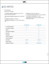 AMTAS Automated Audiometry Datasheet